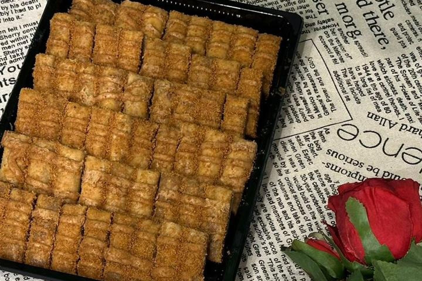 بقلاوة اصابع اللوتس