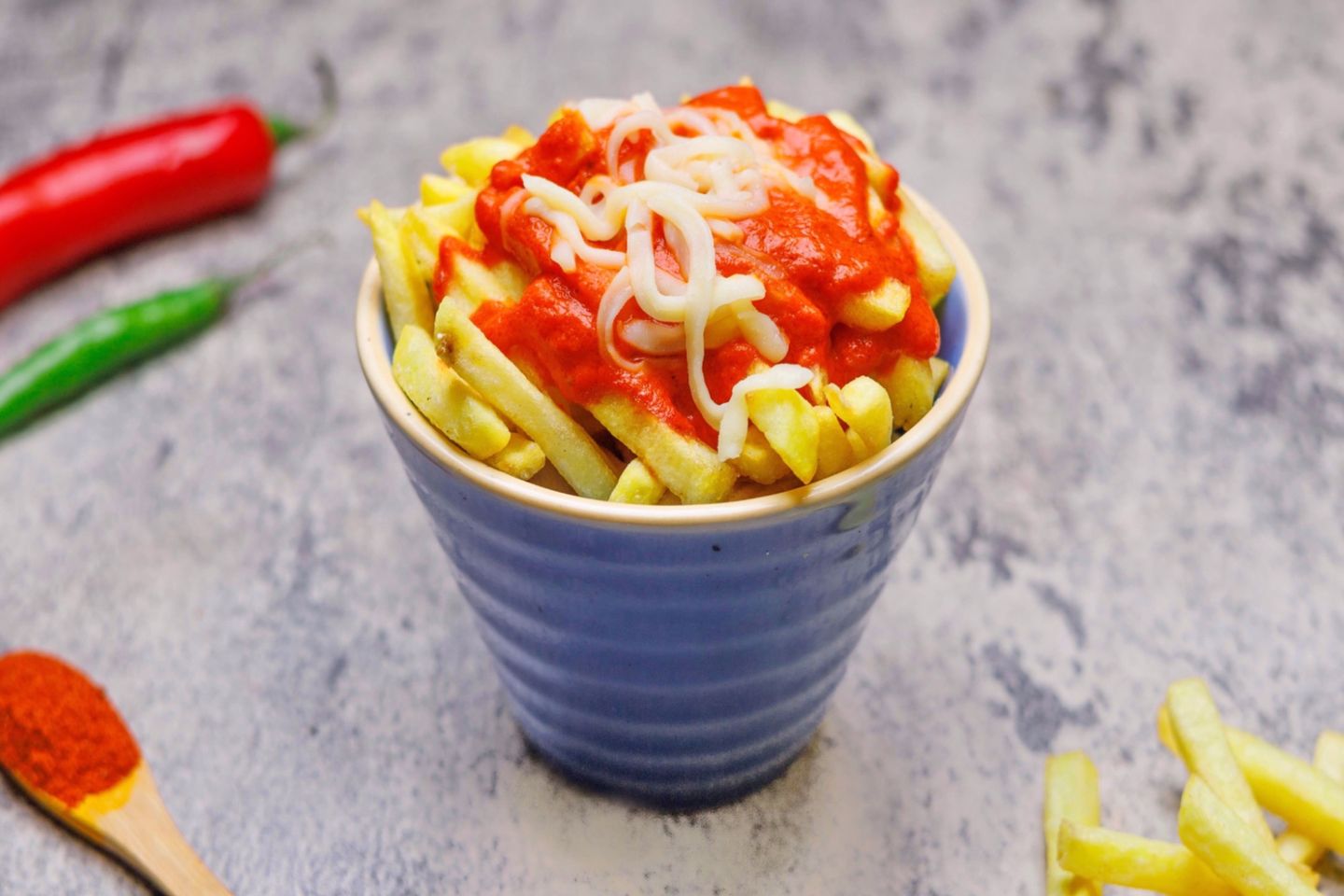 بطاطس مع صوص الزبدة
