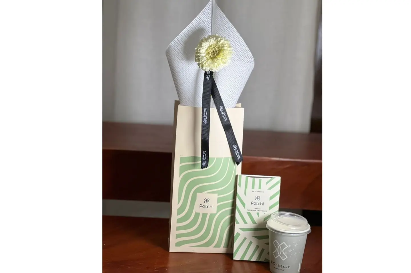 Patchi With Gerbera Rose