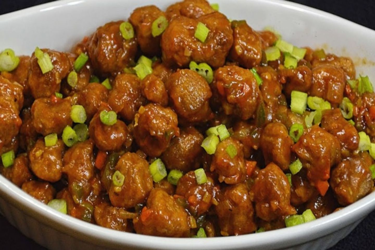 Menchurian Veg With Rotti