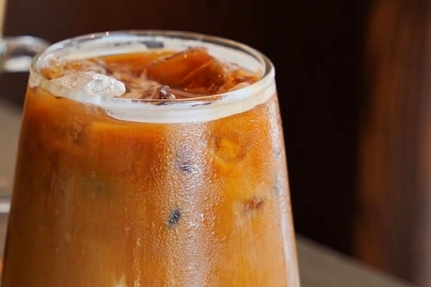 Iced Salted Caramel Latte
