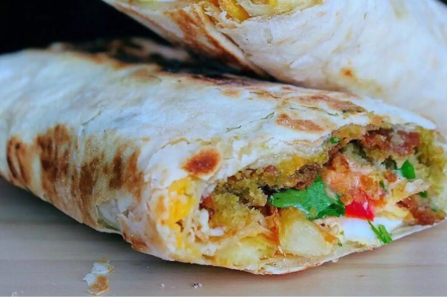 فلافل طحينه وخضار صاج