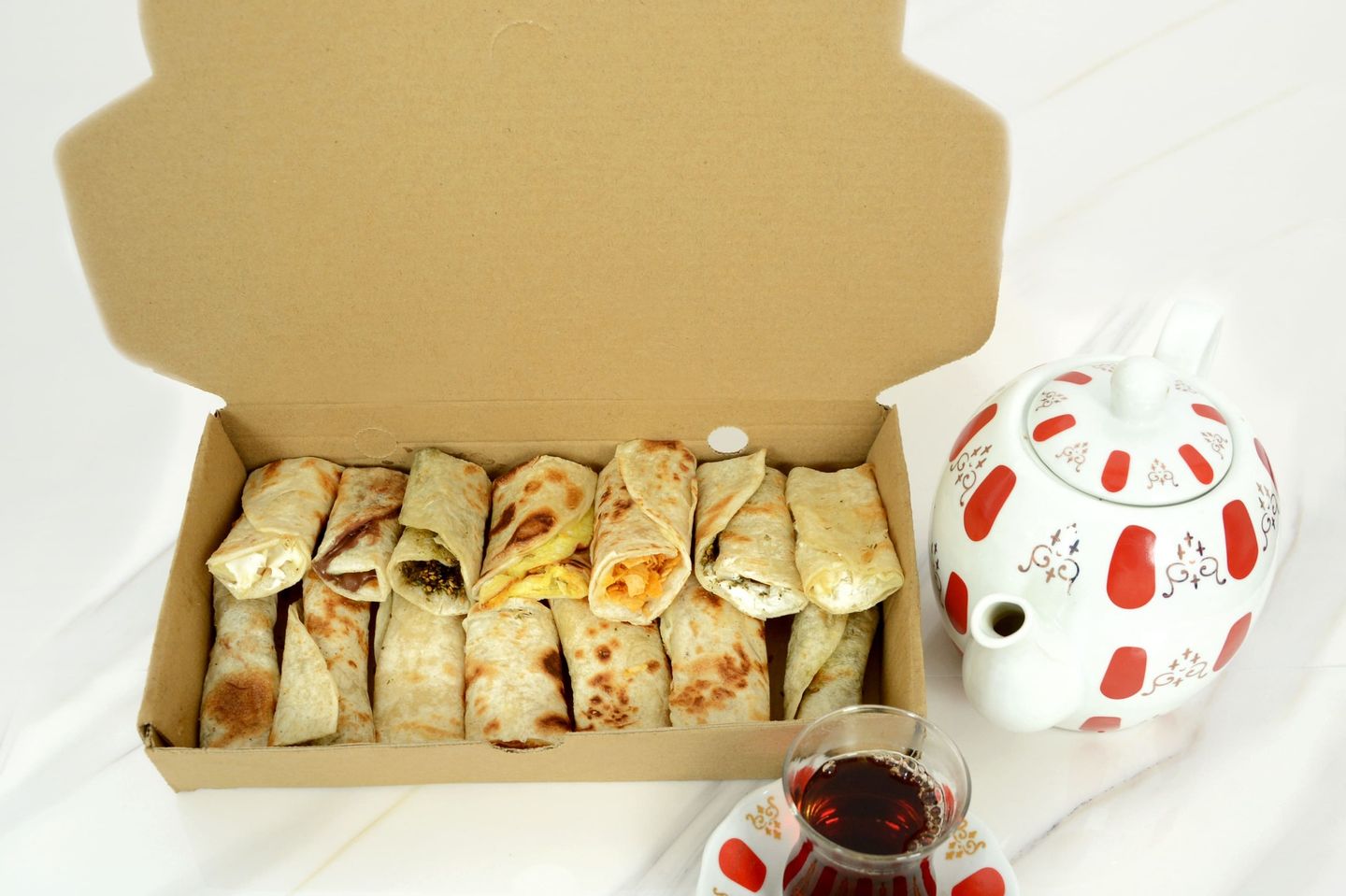 Chapati Box With Tea
