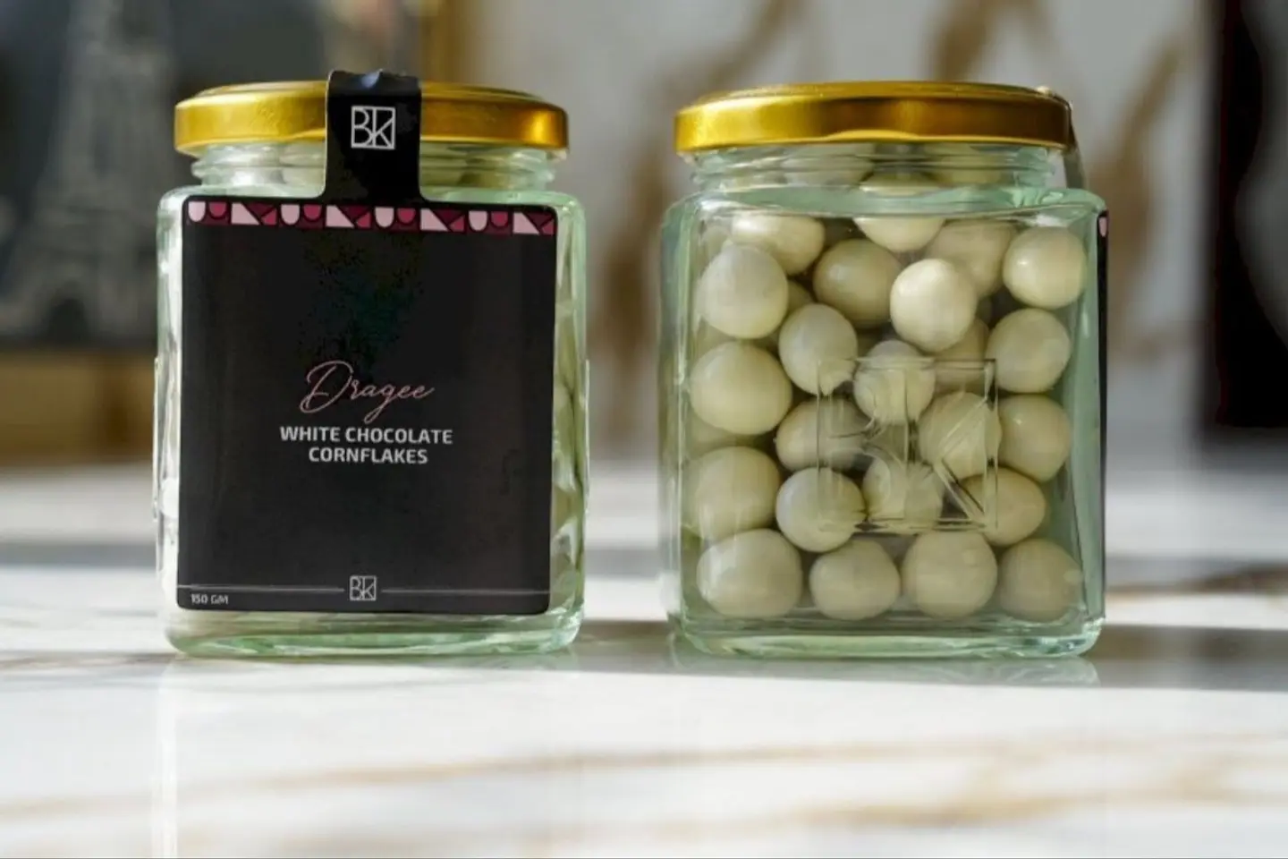 Dragee White Chocolate With Cornflakes