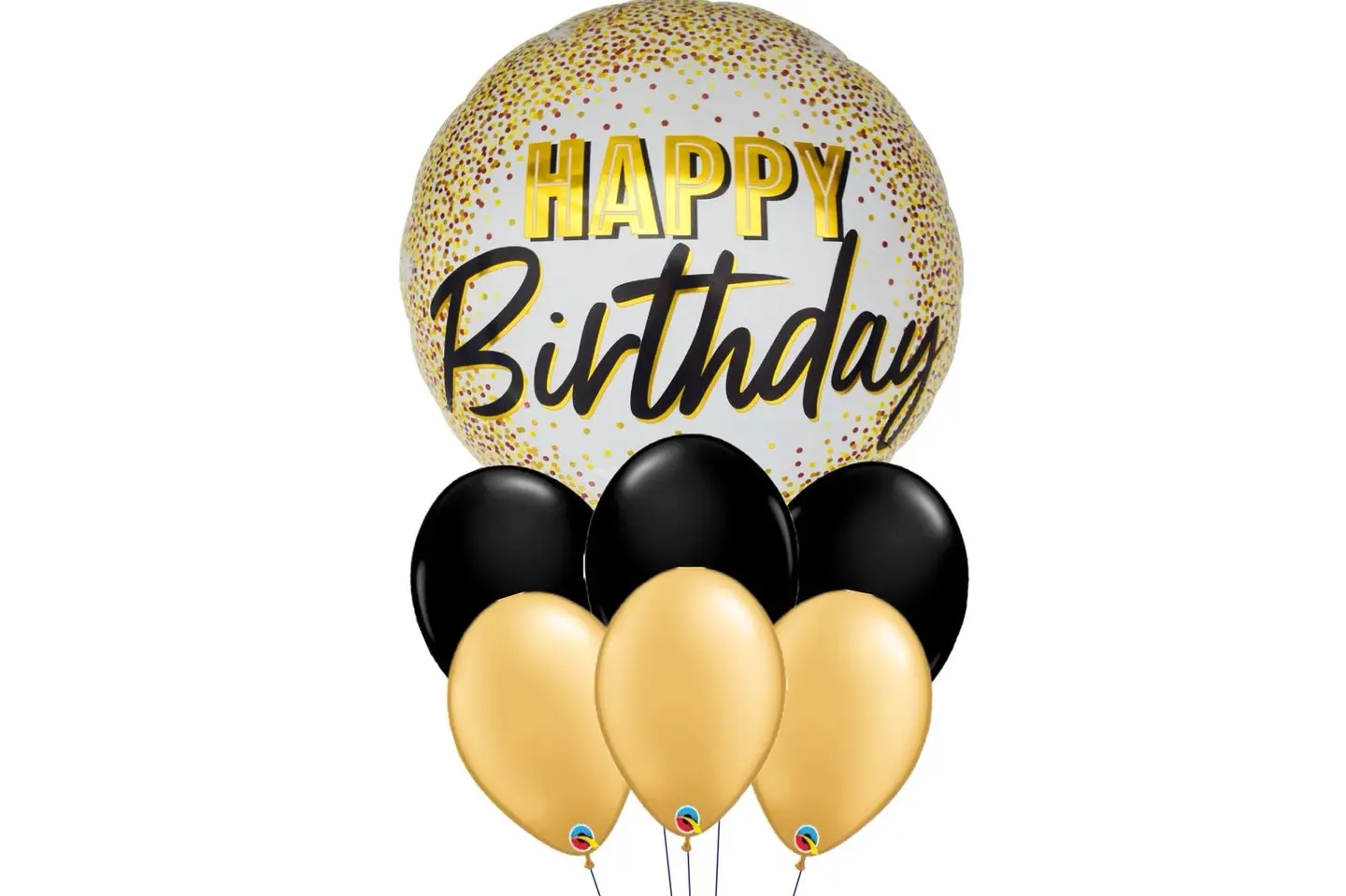 Happy Birthday Gold Bouquet