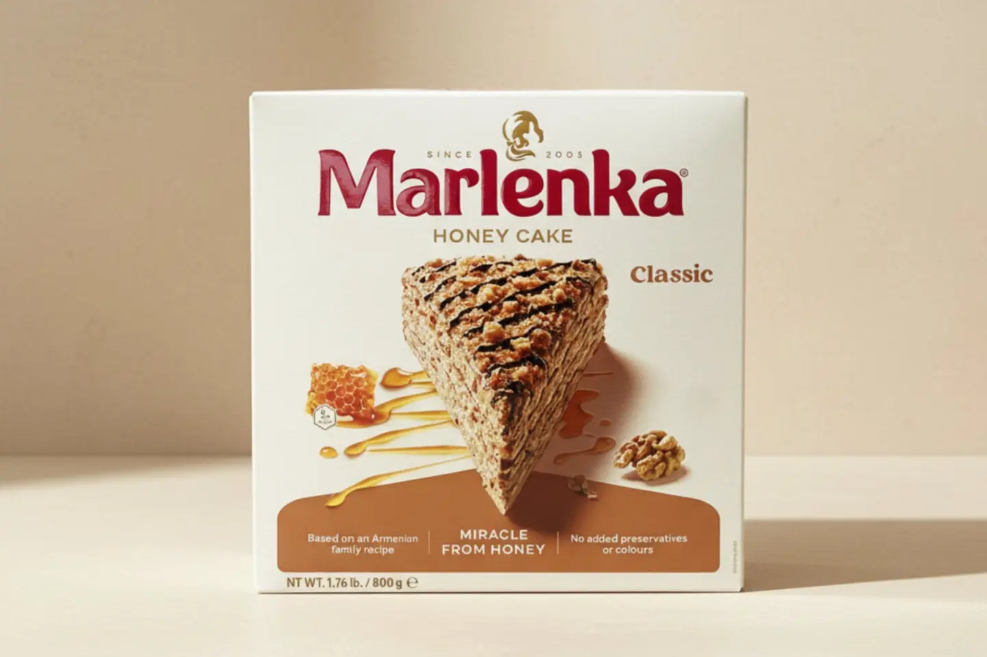 مارلينكا - كيكة عسل كبيرة