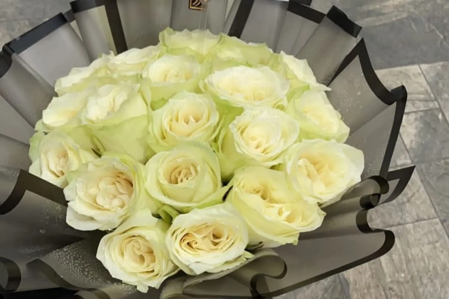 White Roses Bouquet