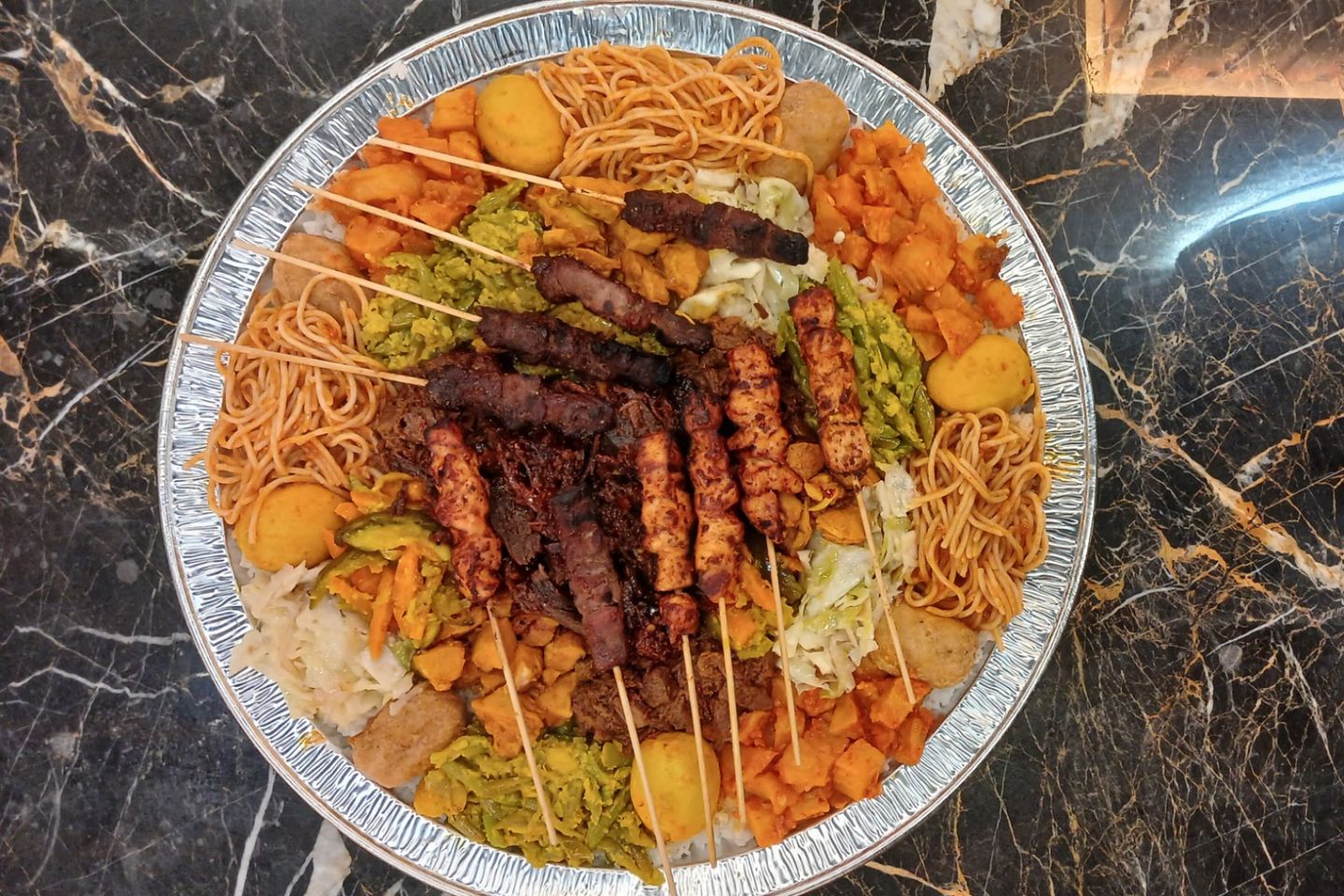 وجبة عائلية صغيرة