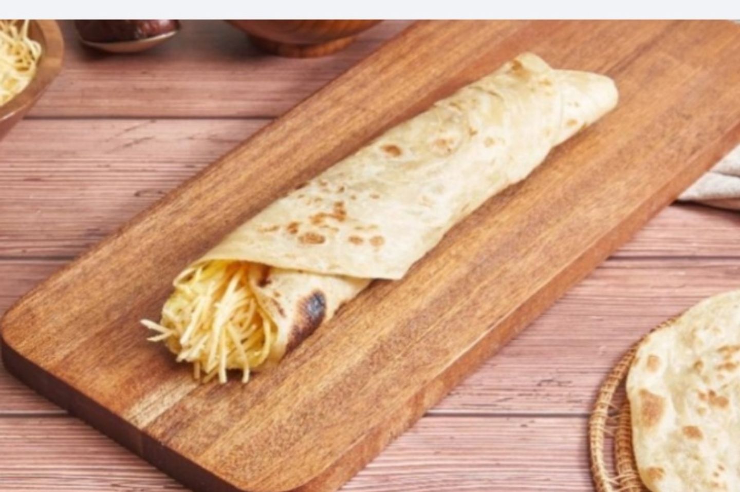 Cheddar Cheese Chapati