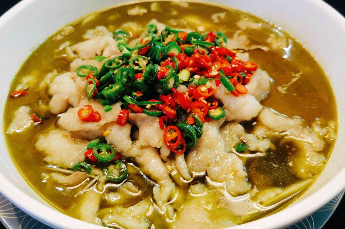 F9 Sichuan Green Pepper Fish