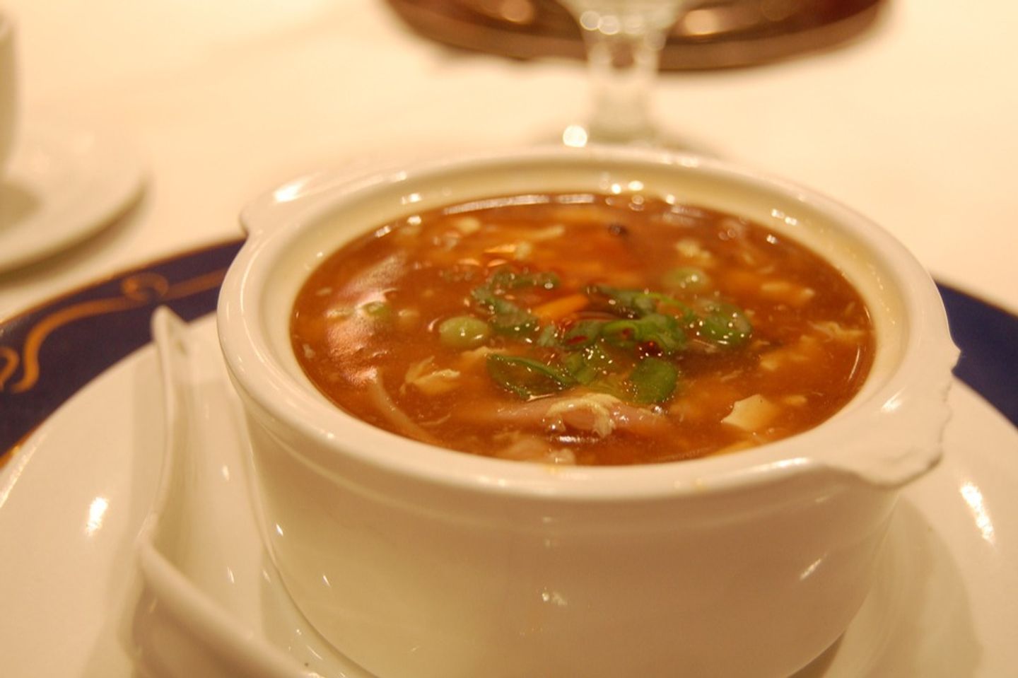 Hot And Sour Chicken Soup