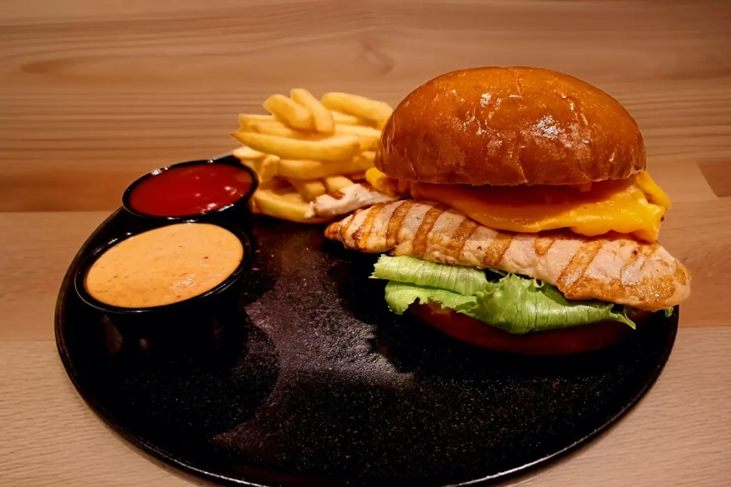 Smoked Chicken Burger