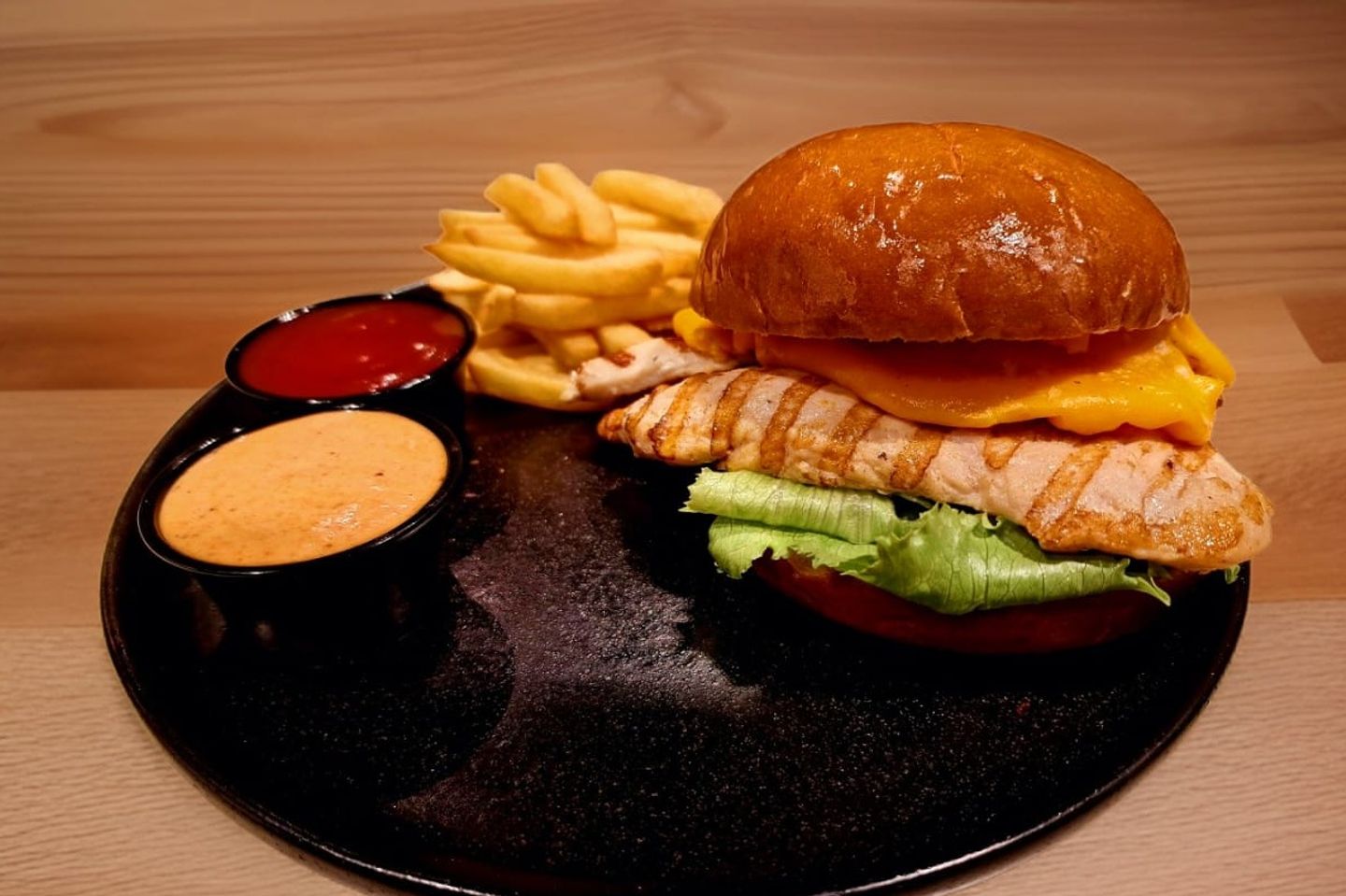 Smoked Chicken Burger