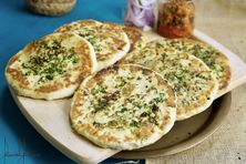 خبز الكولتشا بالمسالا