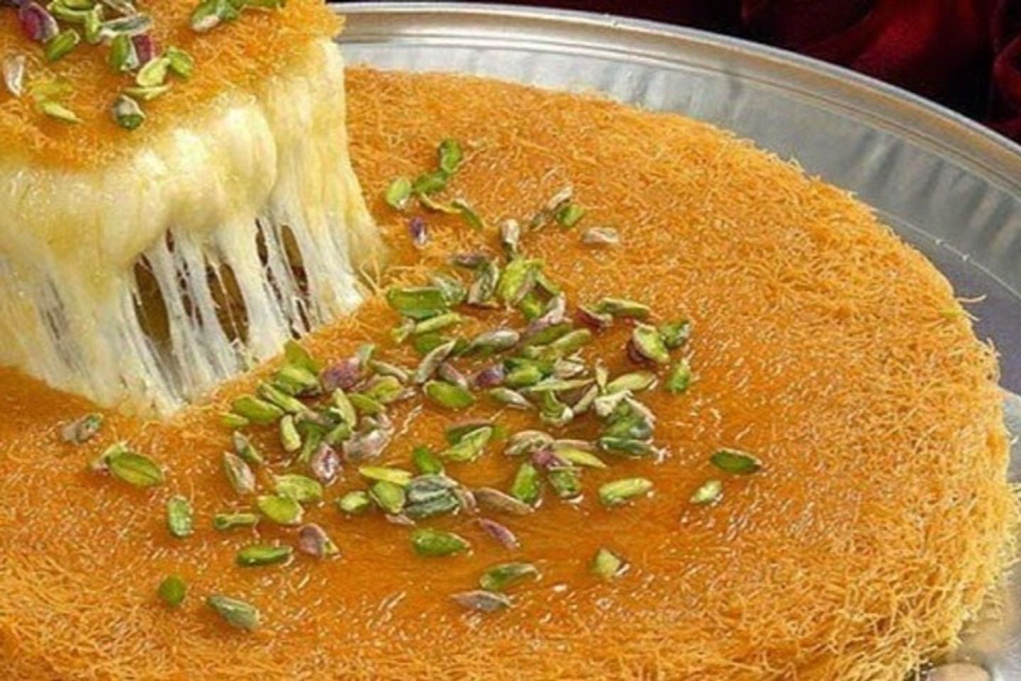 كنافة بالقشطة