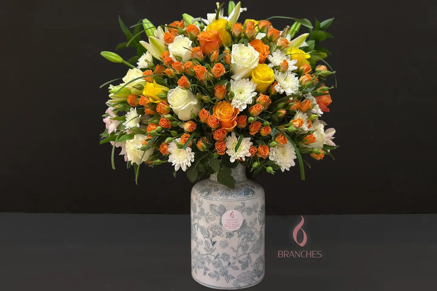 ١٤٥ فازة أغصان كلاسيك