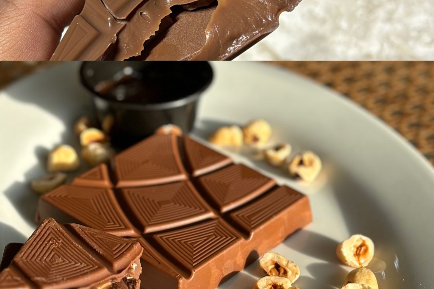 Small Chocolate Bar   Ganache And Hazelnut