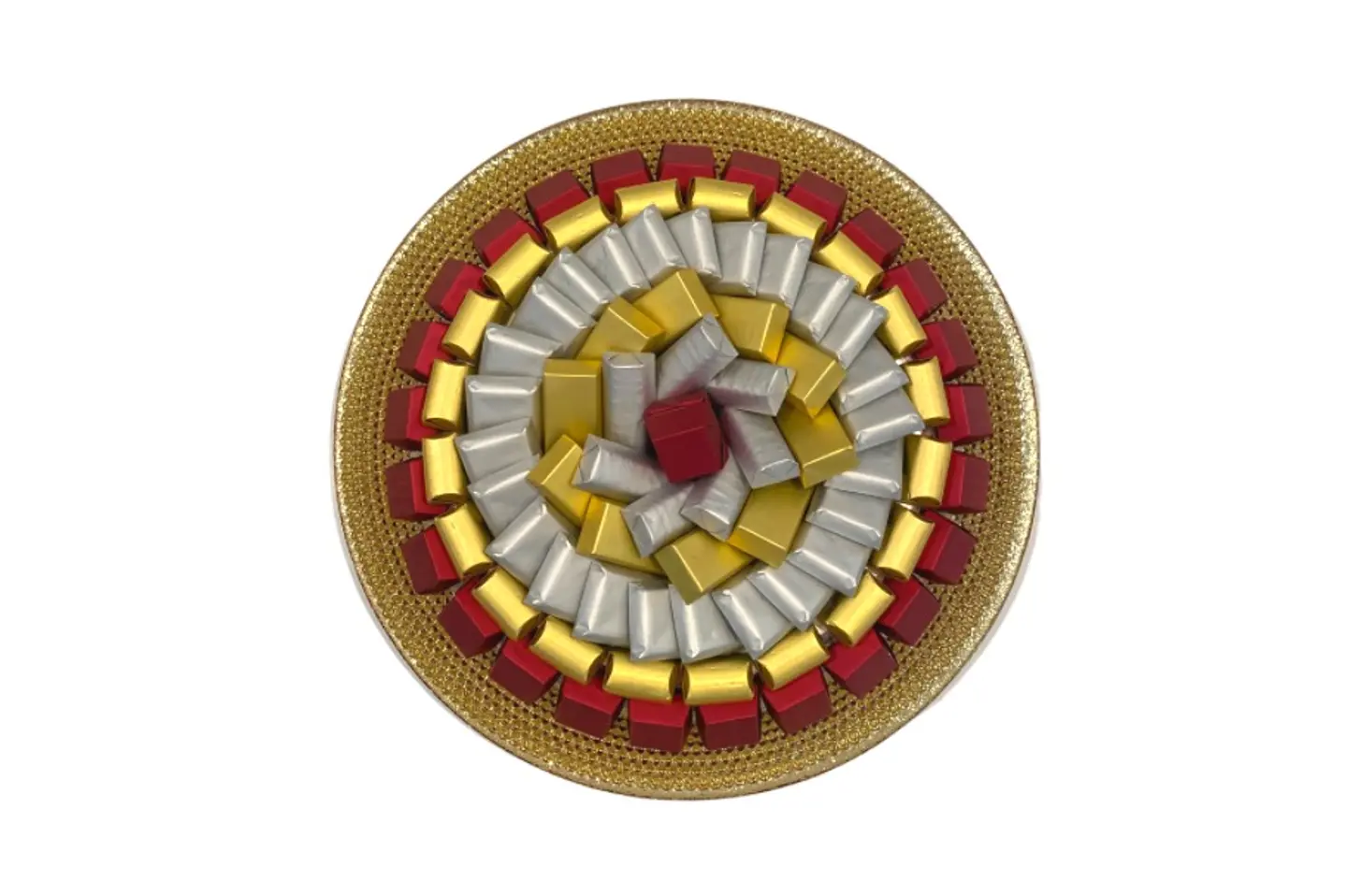Round Glass Chocolate Dish