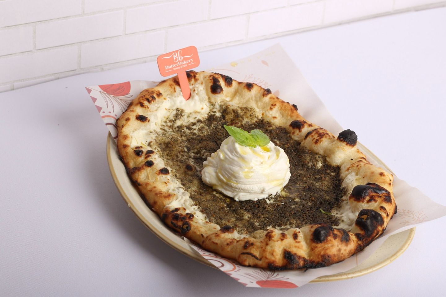 Focaccia Labna And Thyme