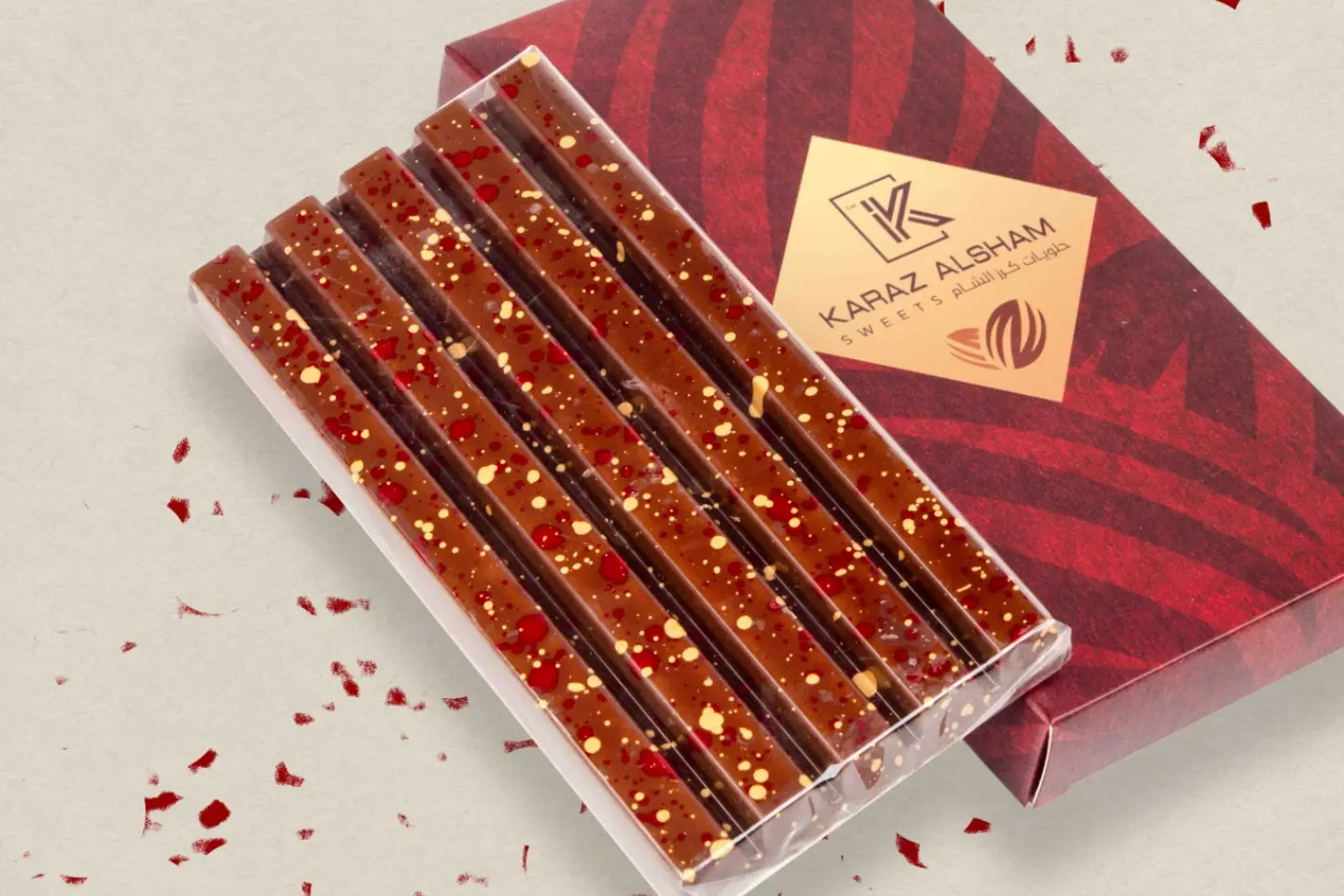 Pomegranate Flavored Chocolate