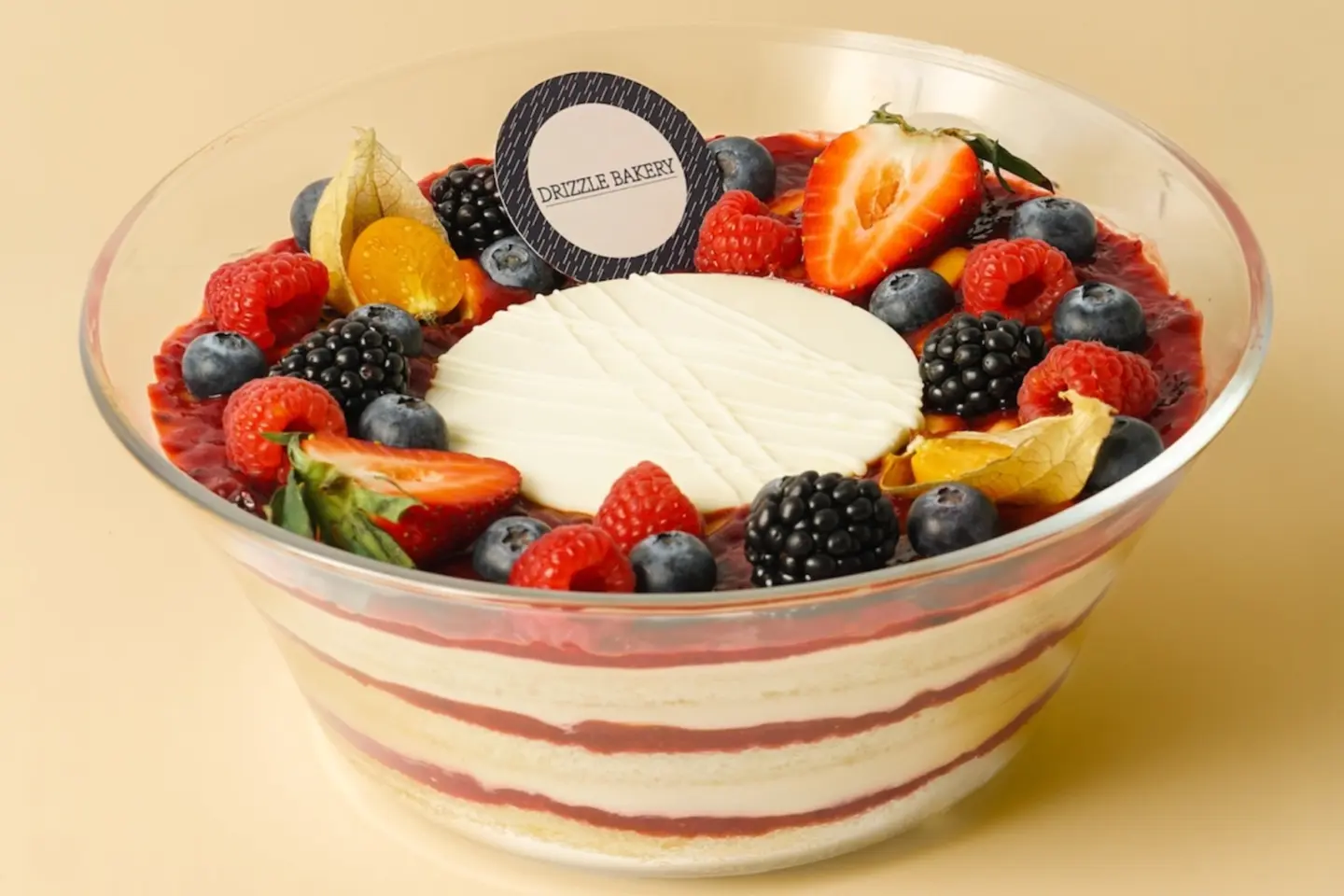 Crème Brûlée Berry Trifle