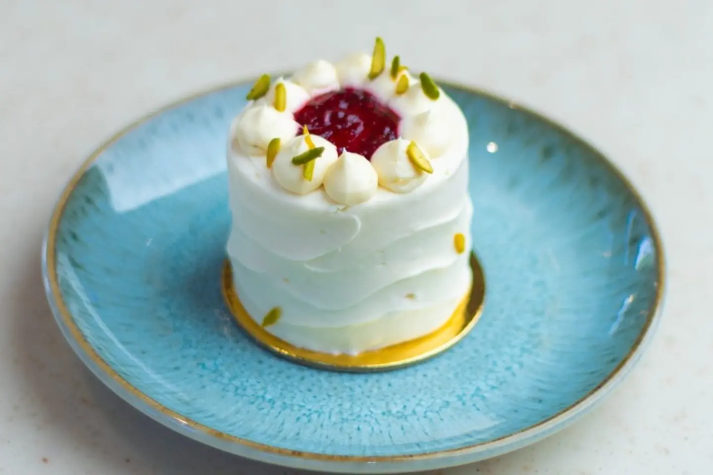 Pistachio Raspberry