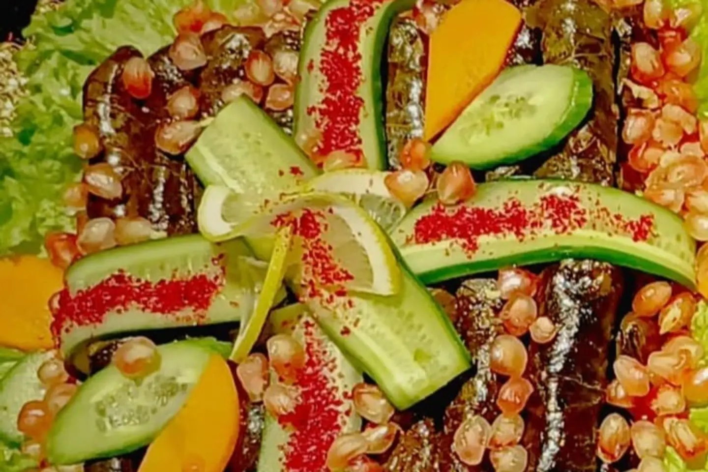 صحن ورق عنب