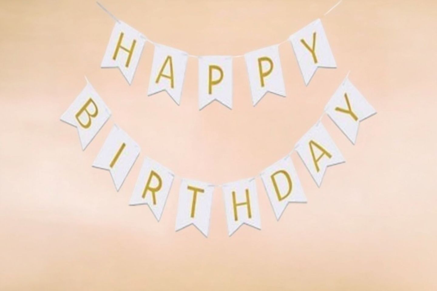 Happy Birthday Wall Hanging