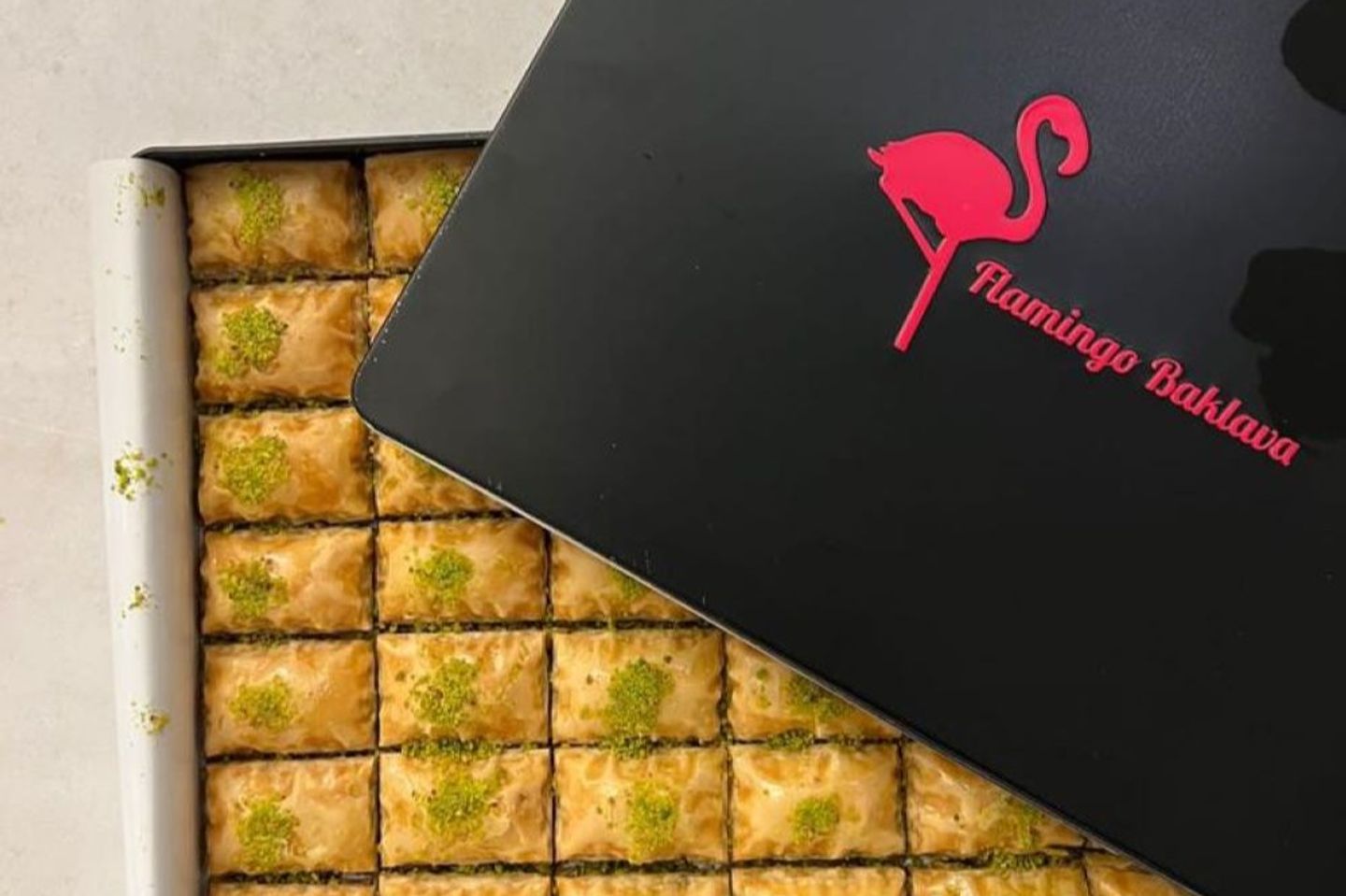 Flamingo Baklawa Cubes