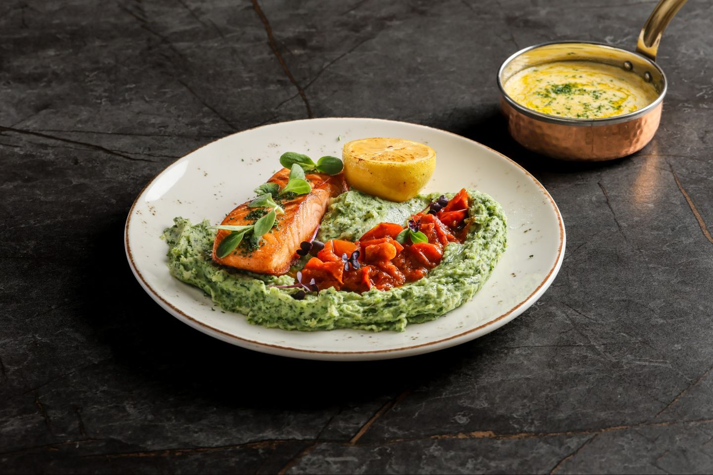 Spinach Salmon