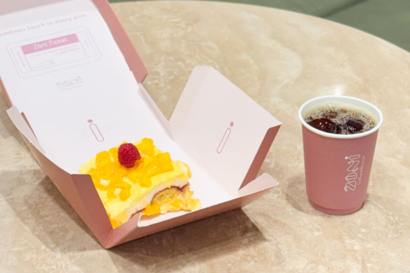 Trufflle Mango And Today Coffee