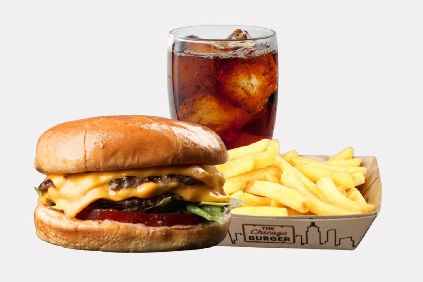 Meal Beef Burger 2x2