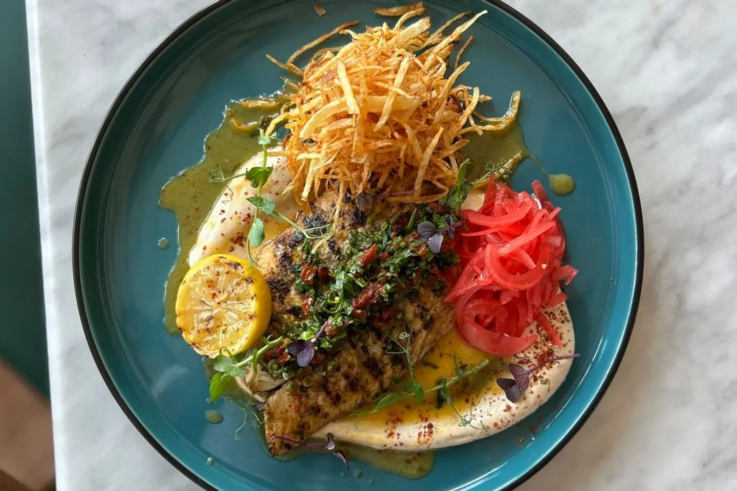 سمك سي باس الا ماسيون