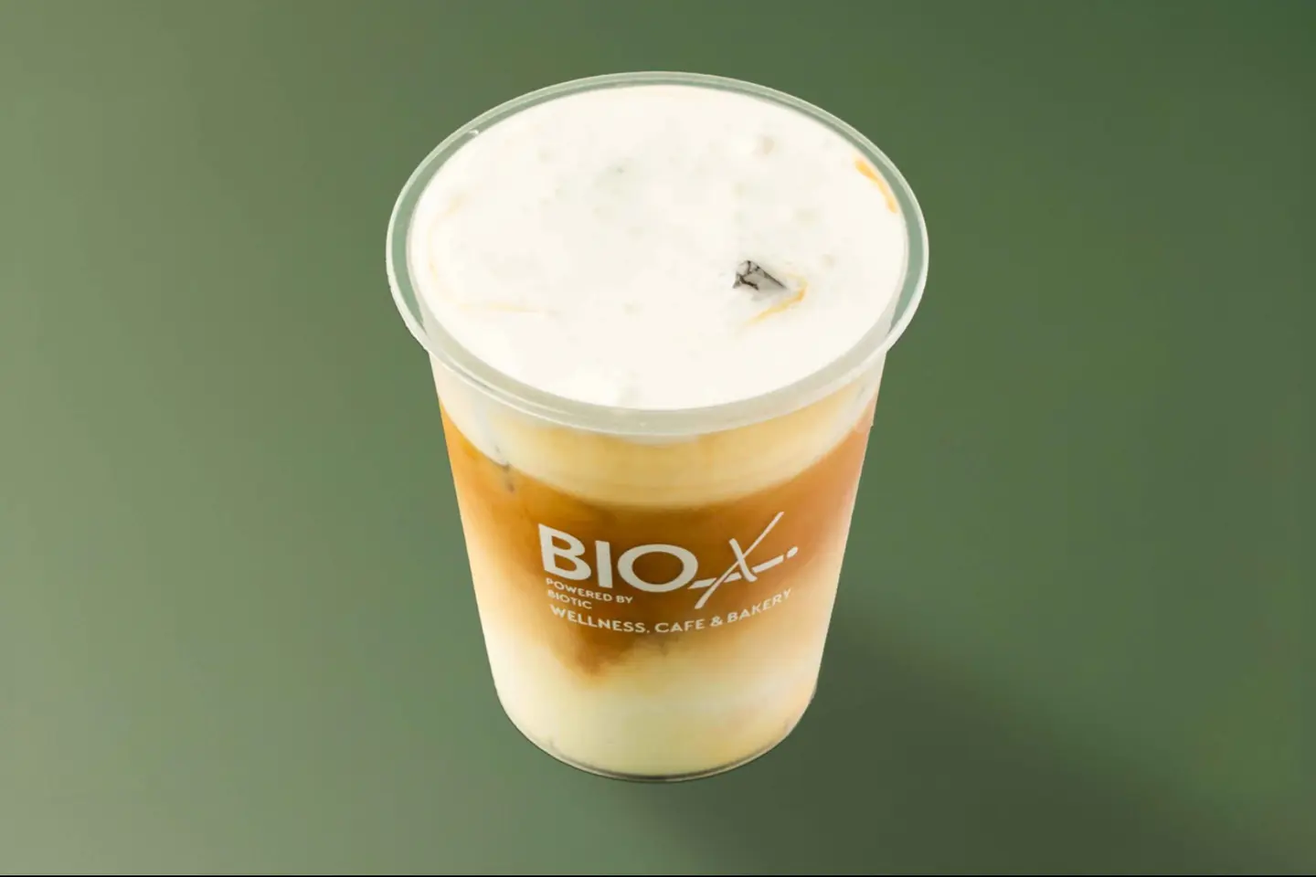 Ice Latte With Cream - Full Fat Milk