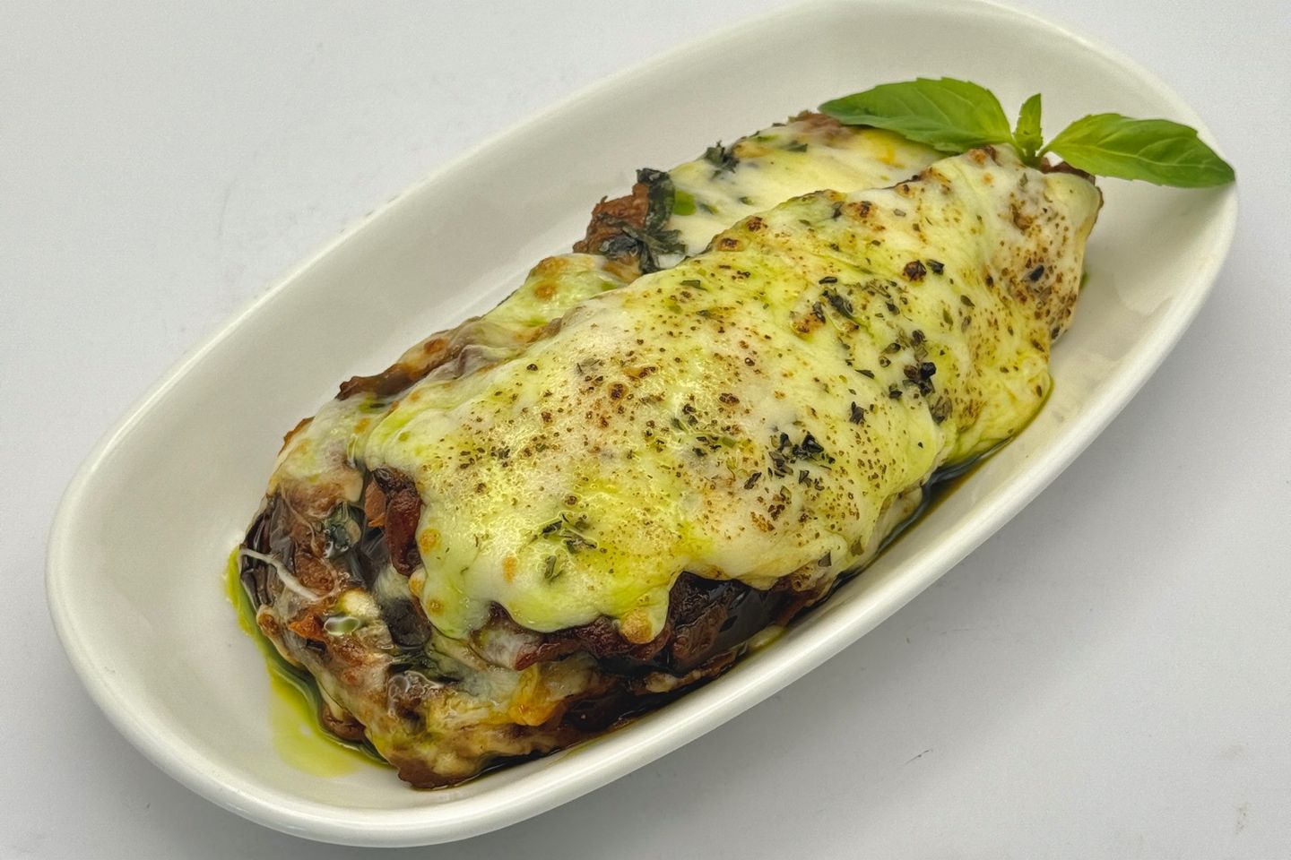 Cheesy Eggplant Au Four
