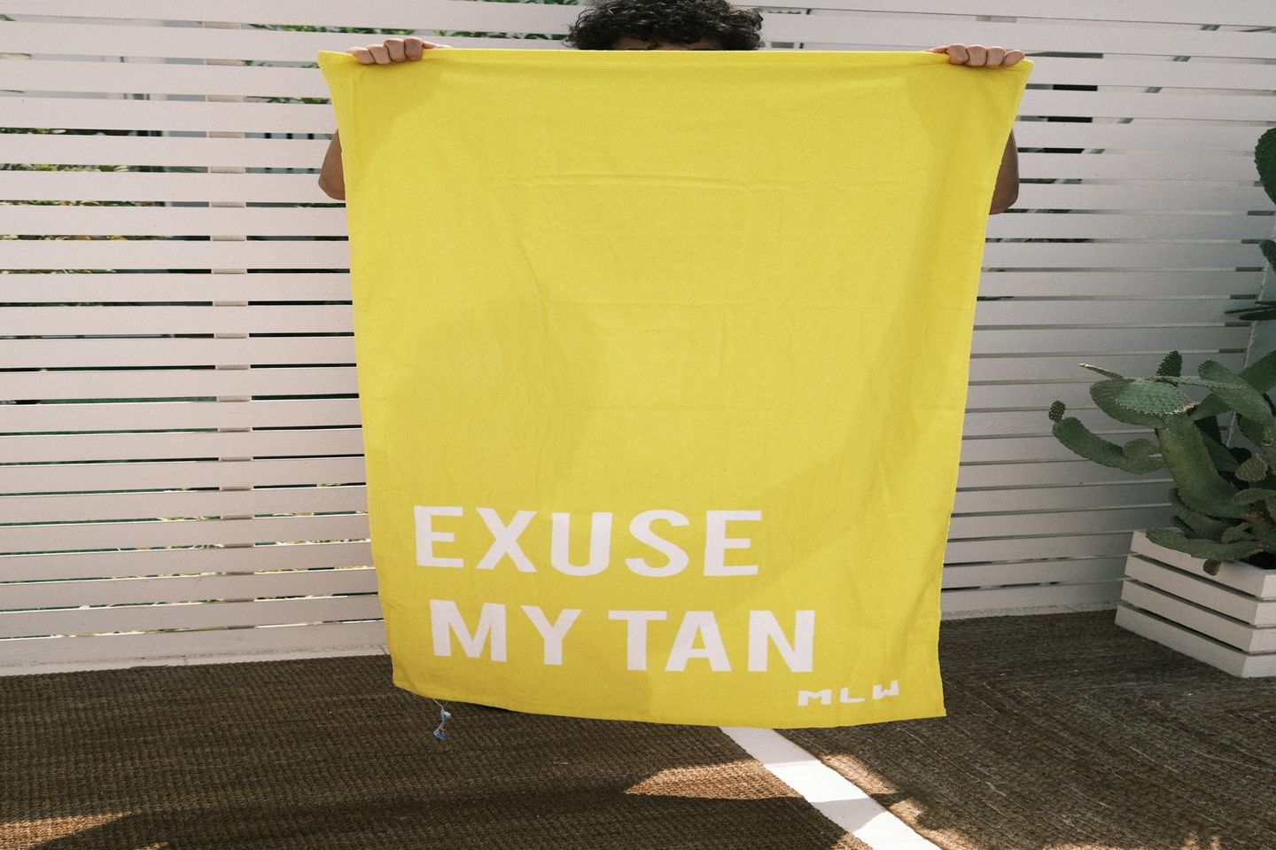Excuse My Tan Towel