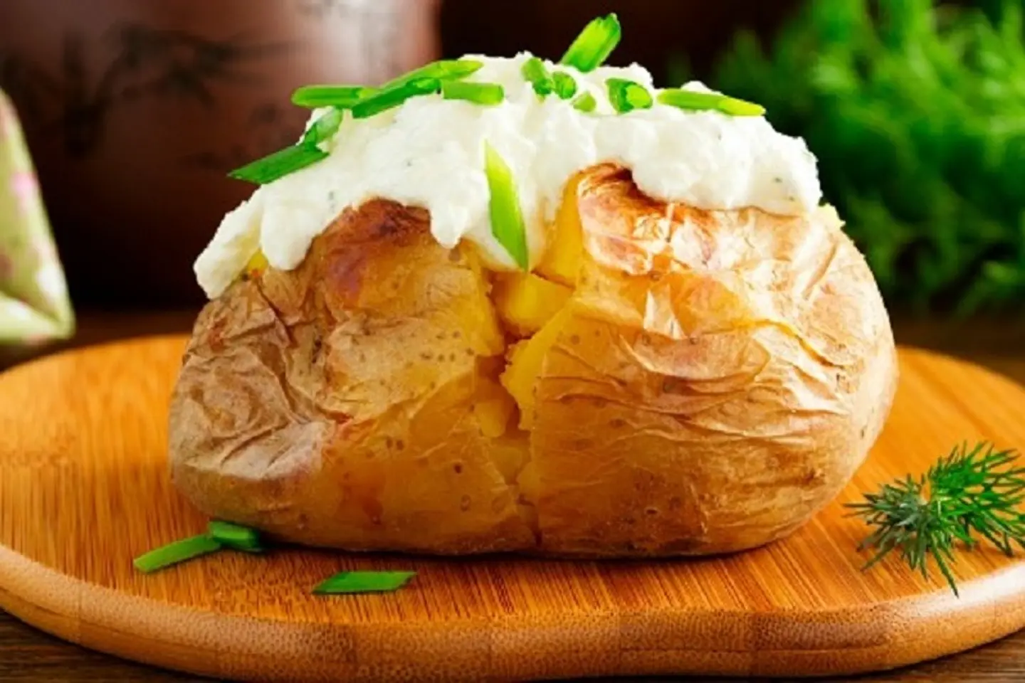 American Backed Potatoes Buttered