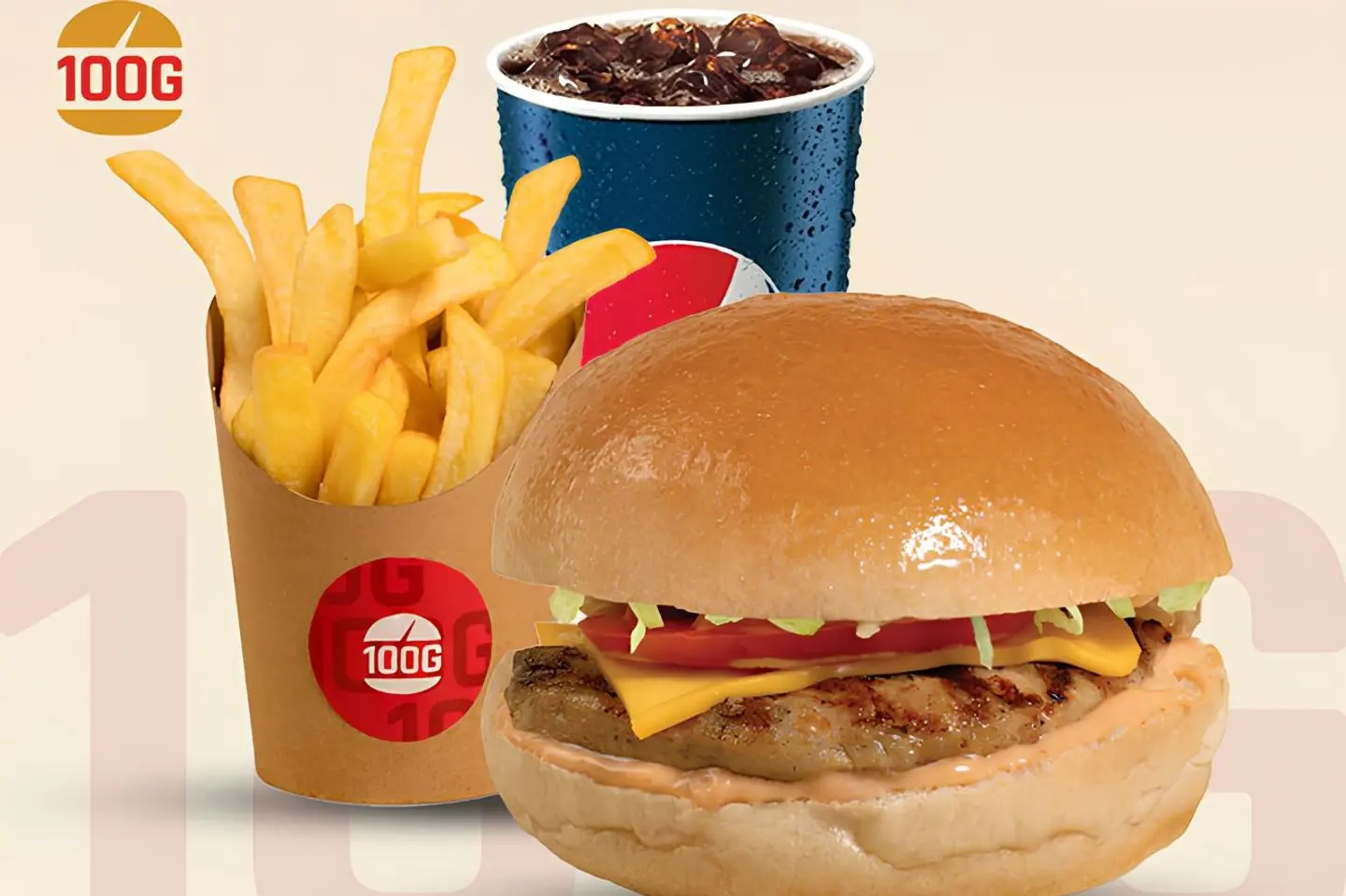 Chicken Burger Meal