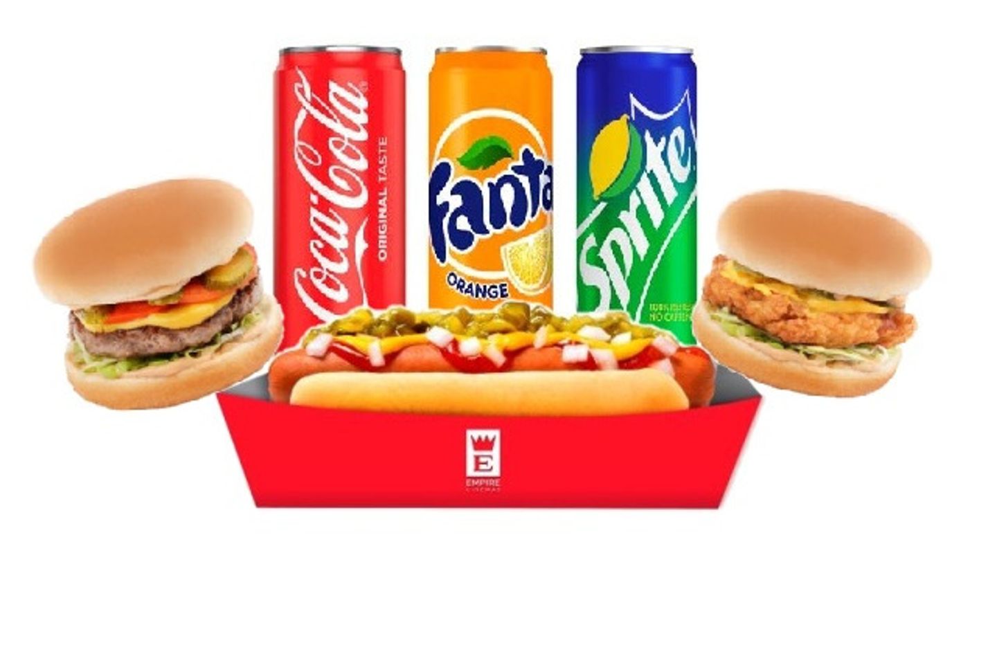 Burger And Hot Dog Combo