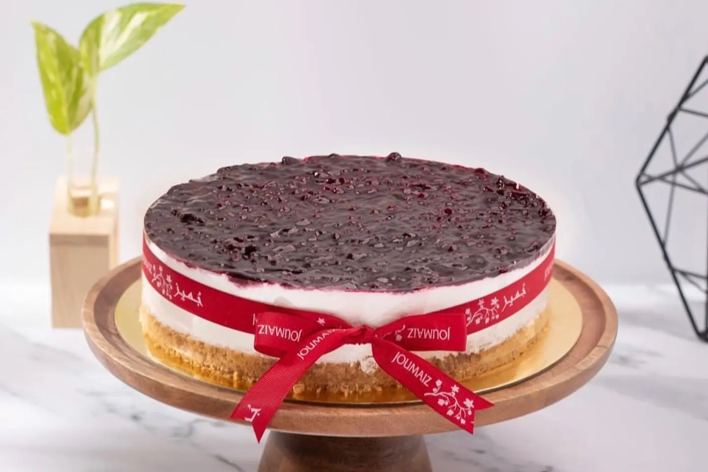 تشيز كيك توت ازرق قالب - قالب كبير ١٠ الى ١٢ شخص