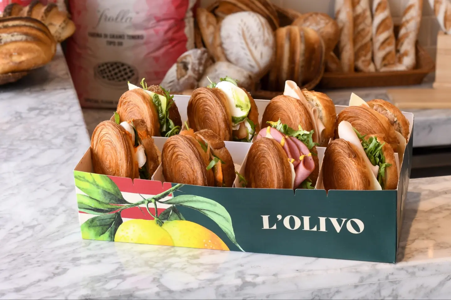 Croissant Roll Box