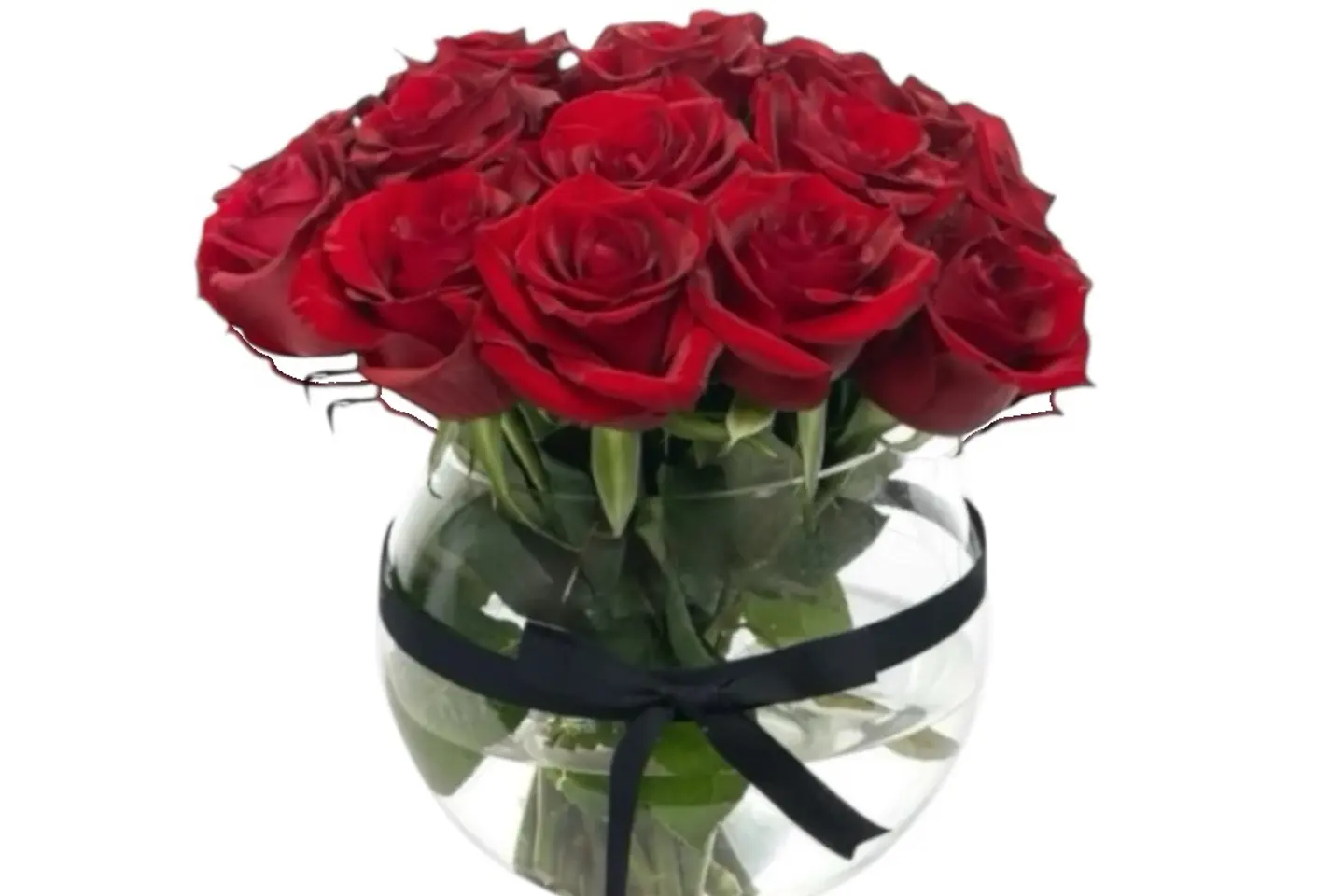 Red Rose Vases