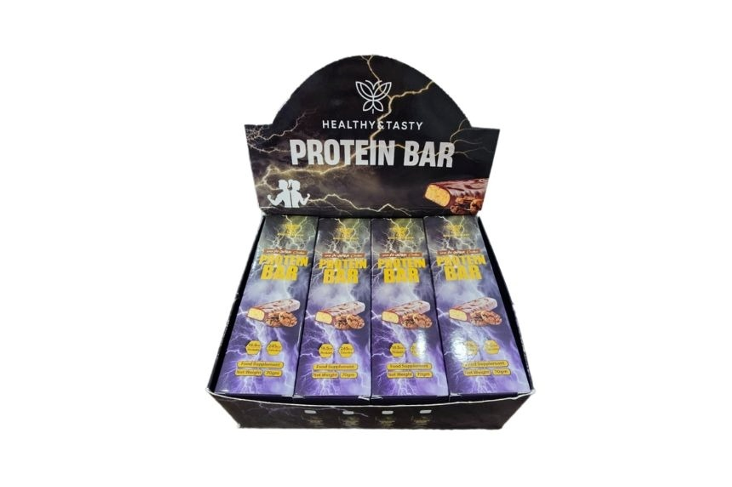 Box 12 Pcs Protein Bar Cookies 70 G
