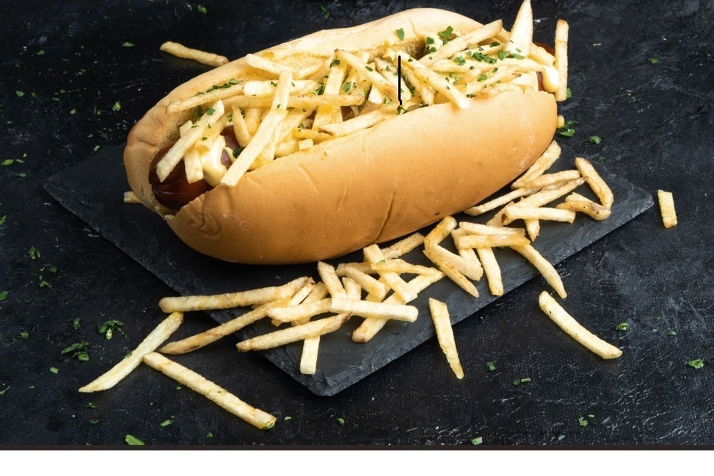 Potato Stick Hot Dog