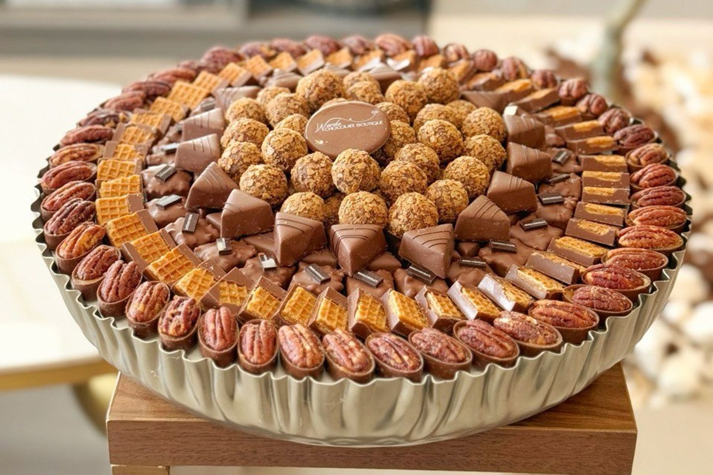 Silver Tray Chocolate