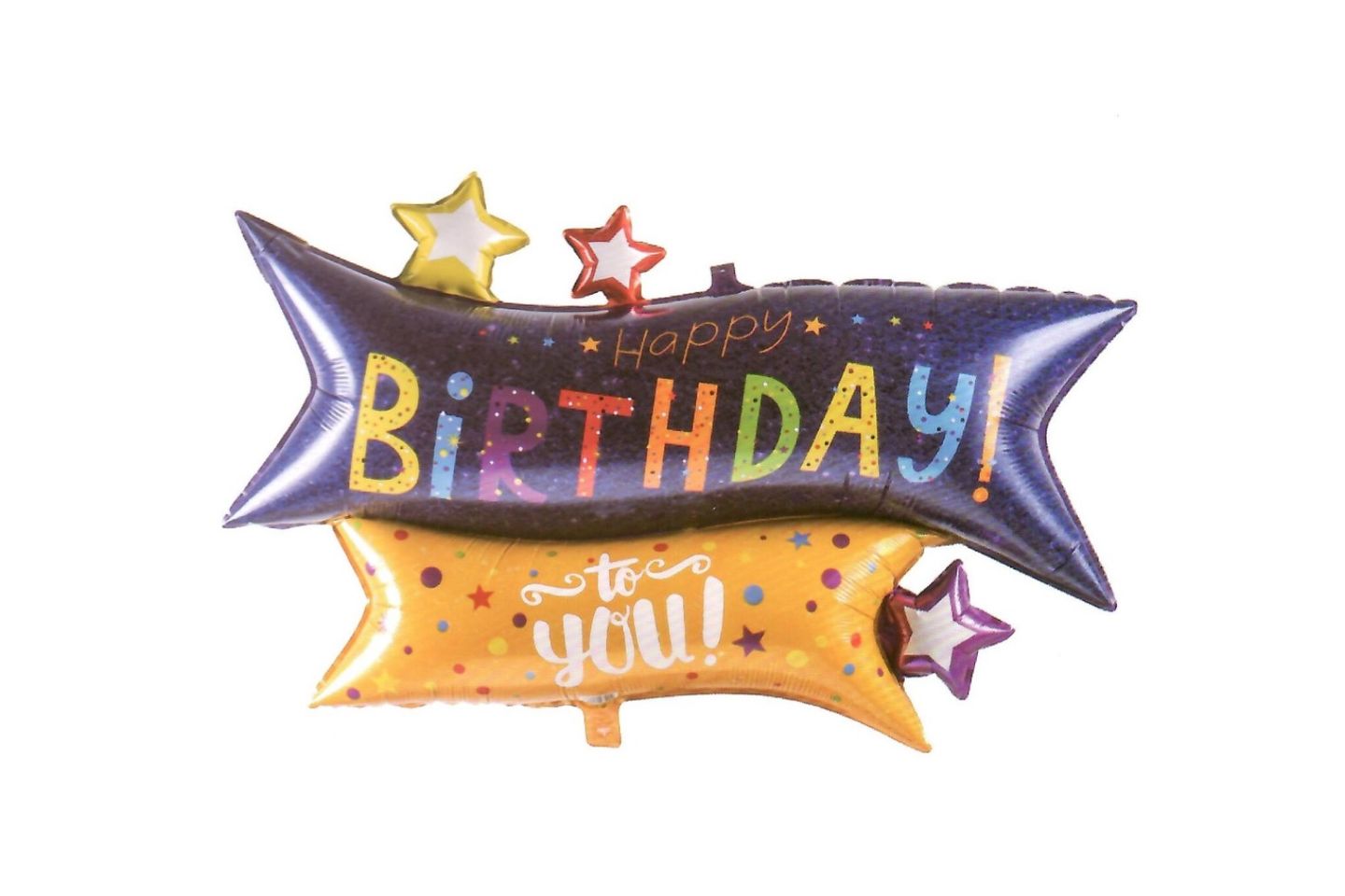 Birthday Balloon Stars