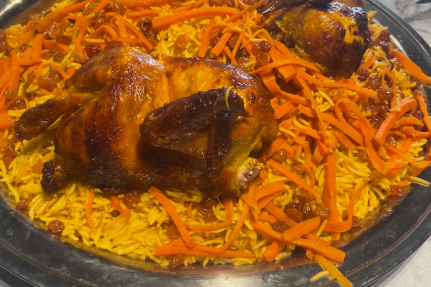 Half Grillchicken With Bukhari Rice