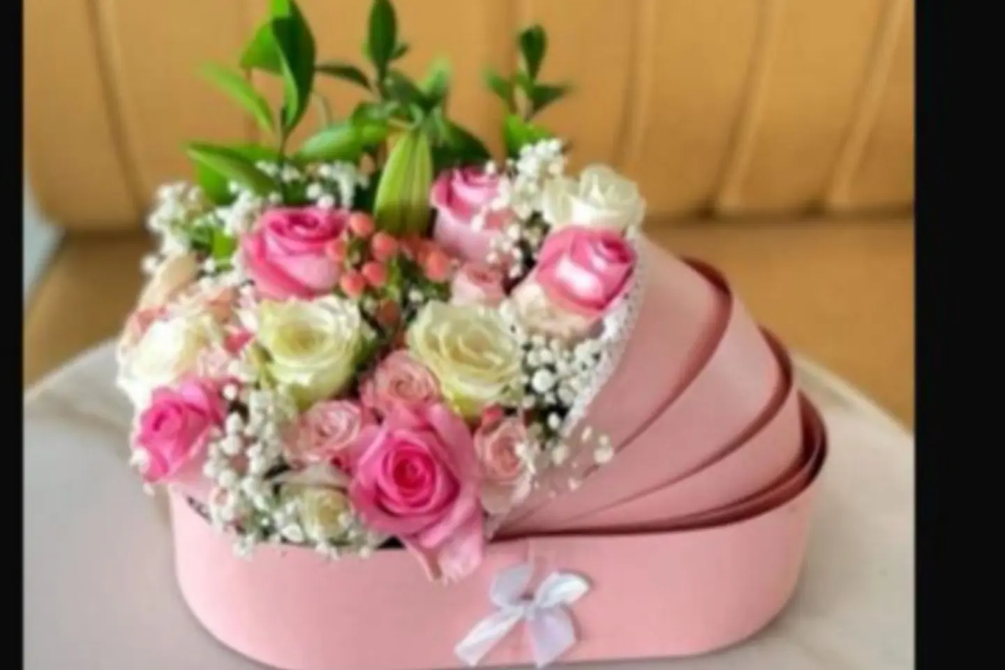 Newborn Bed   Natural Roses