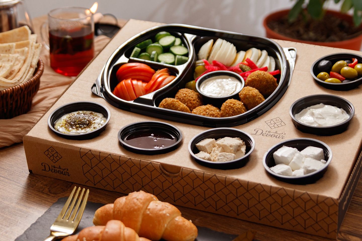 افطار اوعشاء بوفيه مسلوق