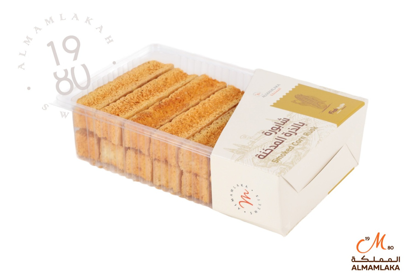 Smoked Corn Toast Rusk